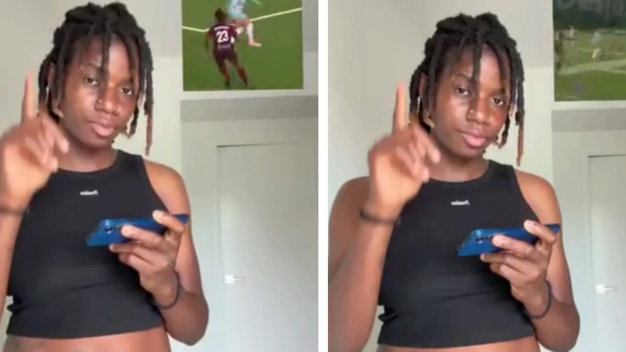 لاعبة نيجيريا تتحدى رونالدو: لا يمكنه تسجيل أهدافي .. فيديو