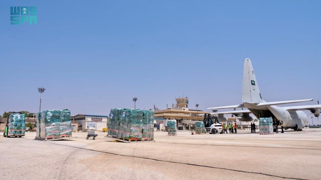 وصول الطائرة الإغاثية الثانية إلى سوريا تحمل مساعدات لمتضرري حرائق اللاذقية