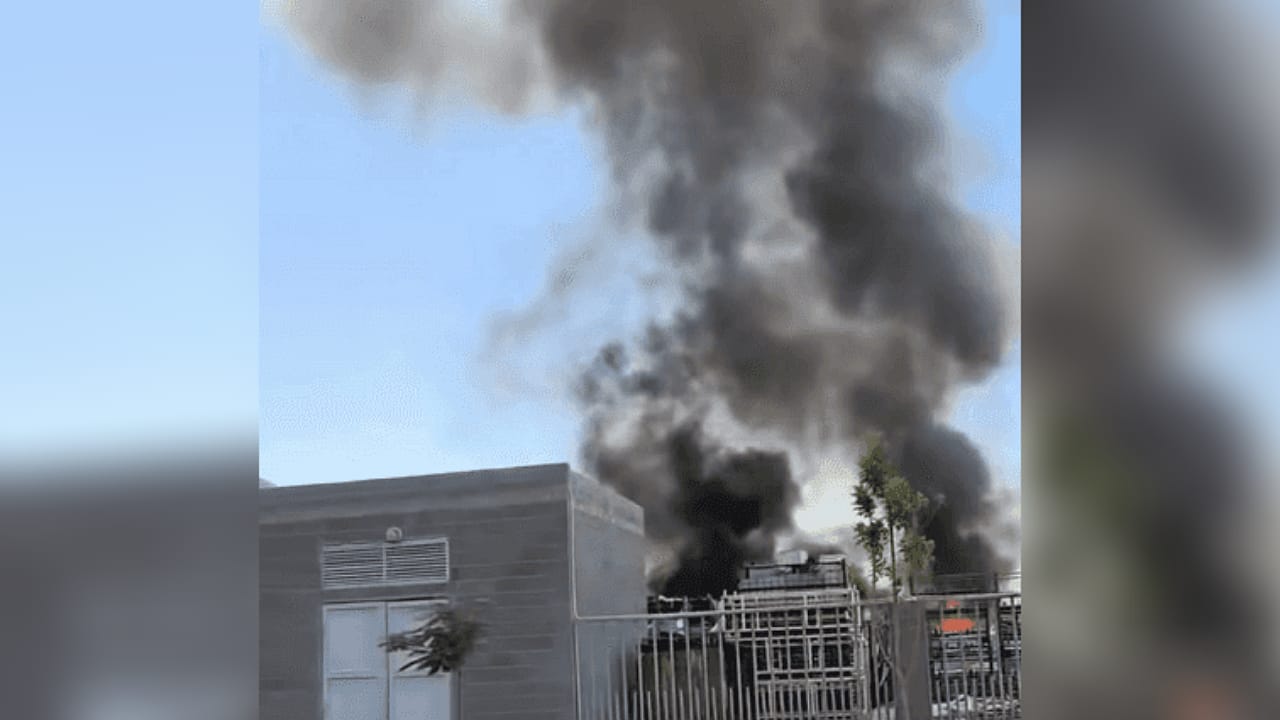 31 مصابا في حريق ضخم اجتاح مصنعا بالقاهرة