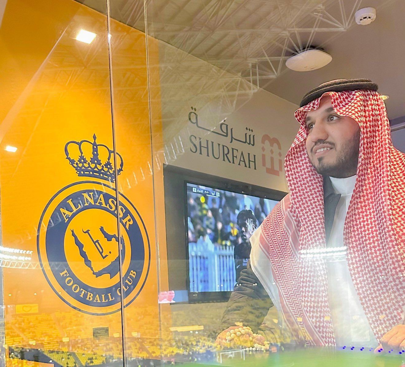 لقاء ودي بين رئيسي النصر والاتحاد دون أي تواصل