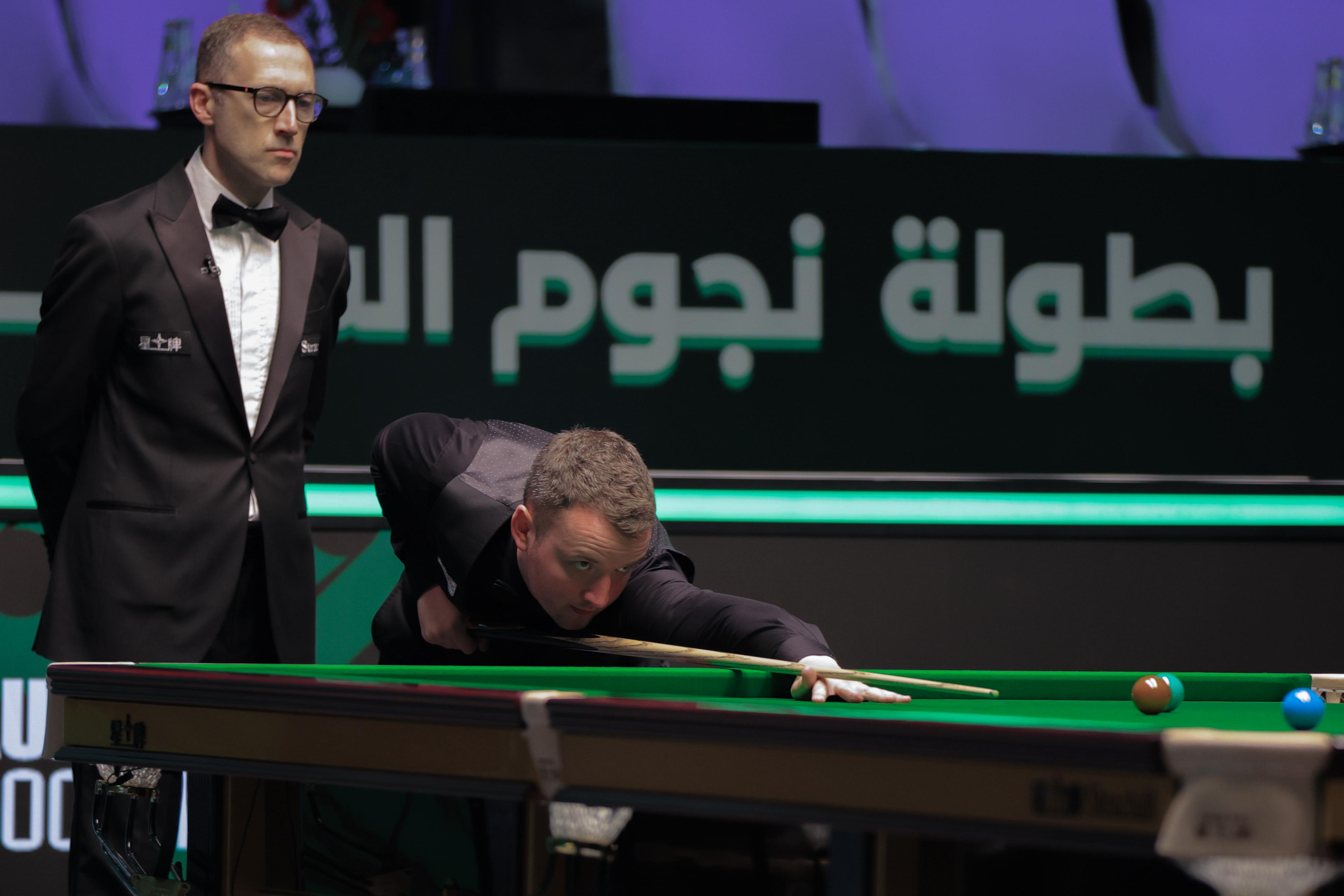 في منافسات بطولة الماسترز للسنوكر.. أرقام استثنائية وإشادات عالمية بتنظيم المملكة.. صور