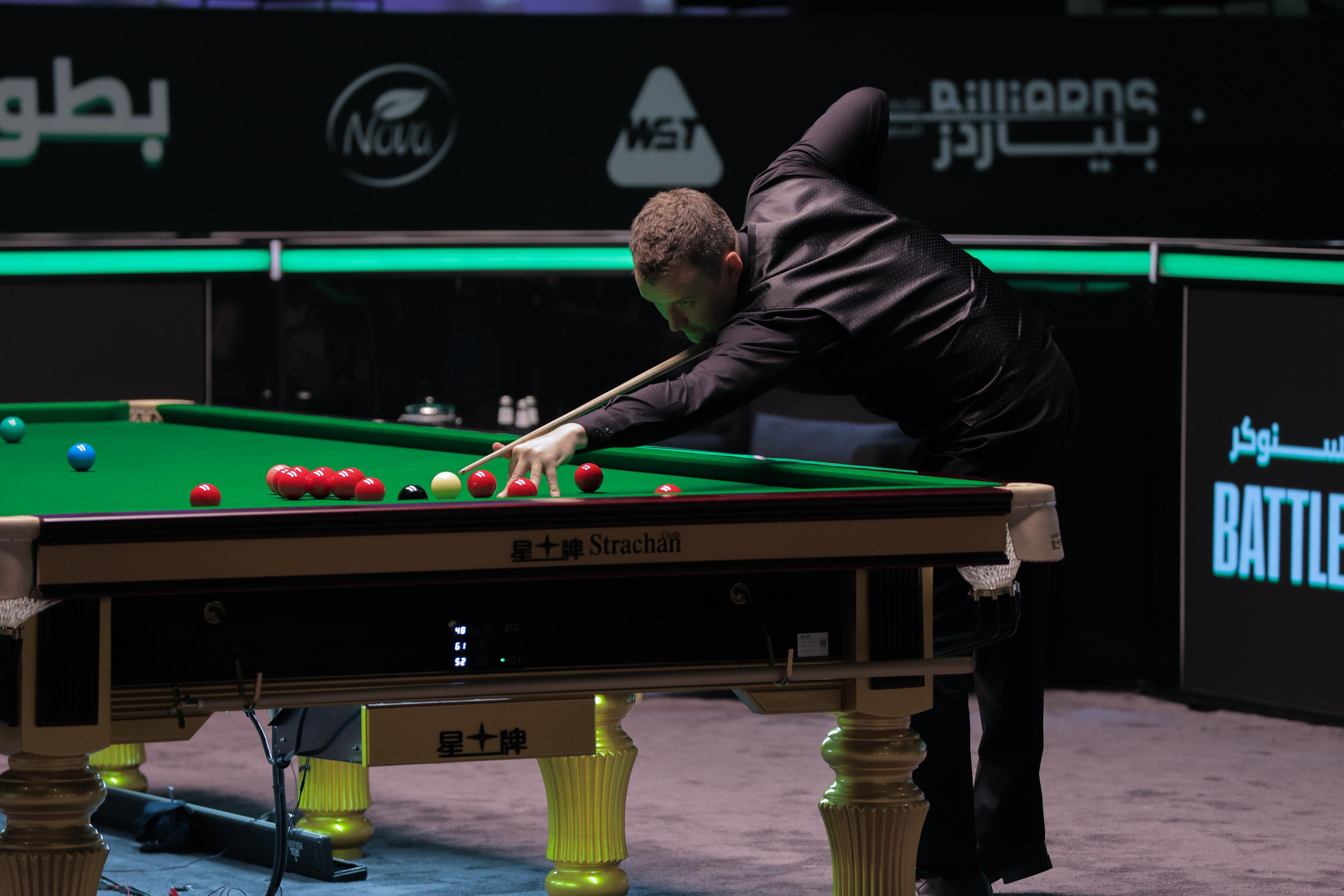 في منافسات بطولة الماسترز للسنوكر.. أرقام استثنائية وإشادات عالمية بتنظيم المملكة.. صور