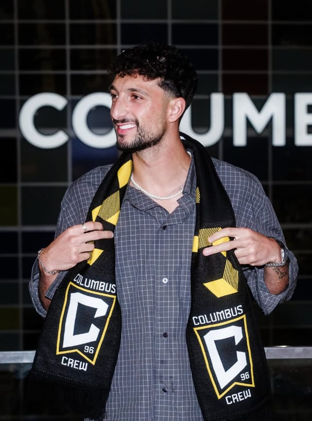 وسام أبو علي يصل أمريكا للانضمام إلى كولومبوس كرو .. صور