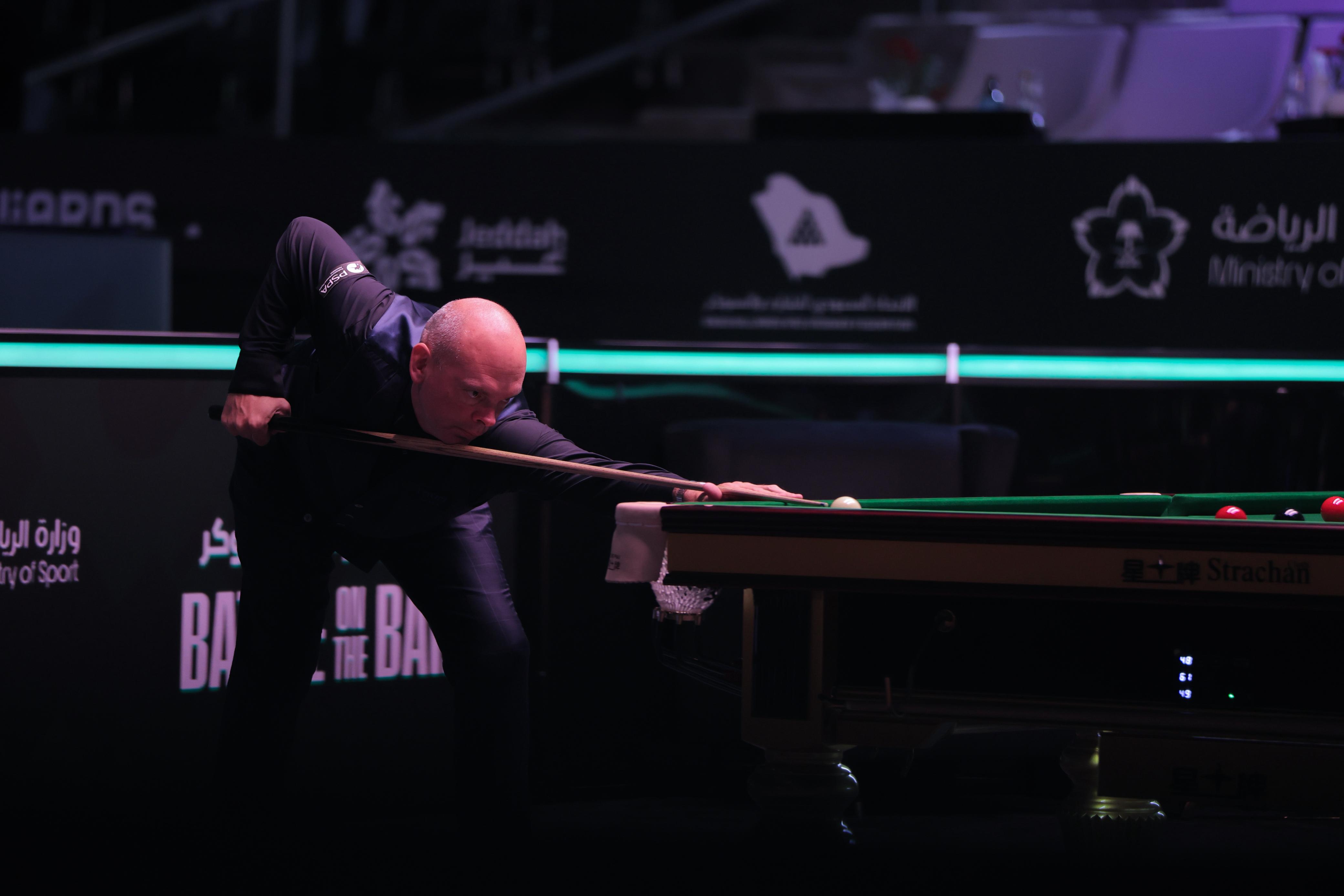 في منافسات بطولة الماسترز للسنوكر.. أرقام استثنائية وإشادات عالمية بتنظيم المملكة.. صور