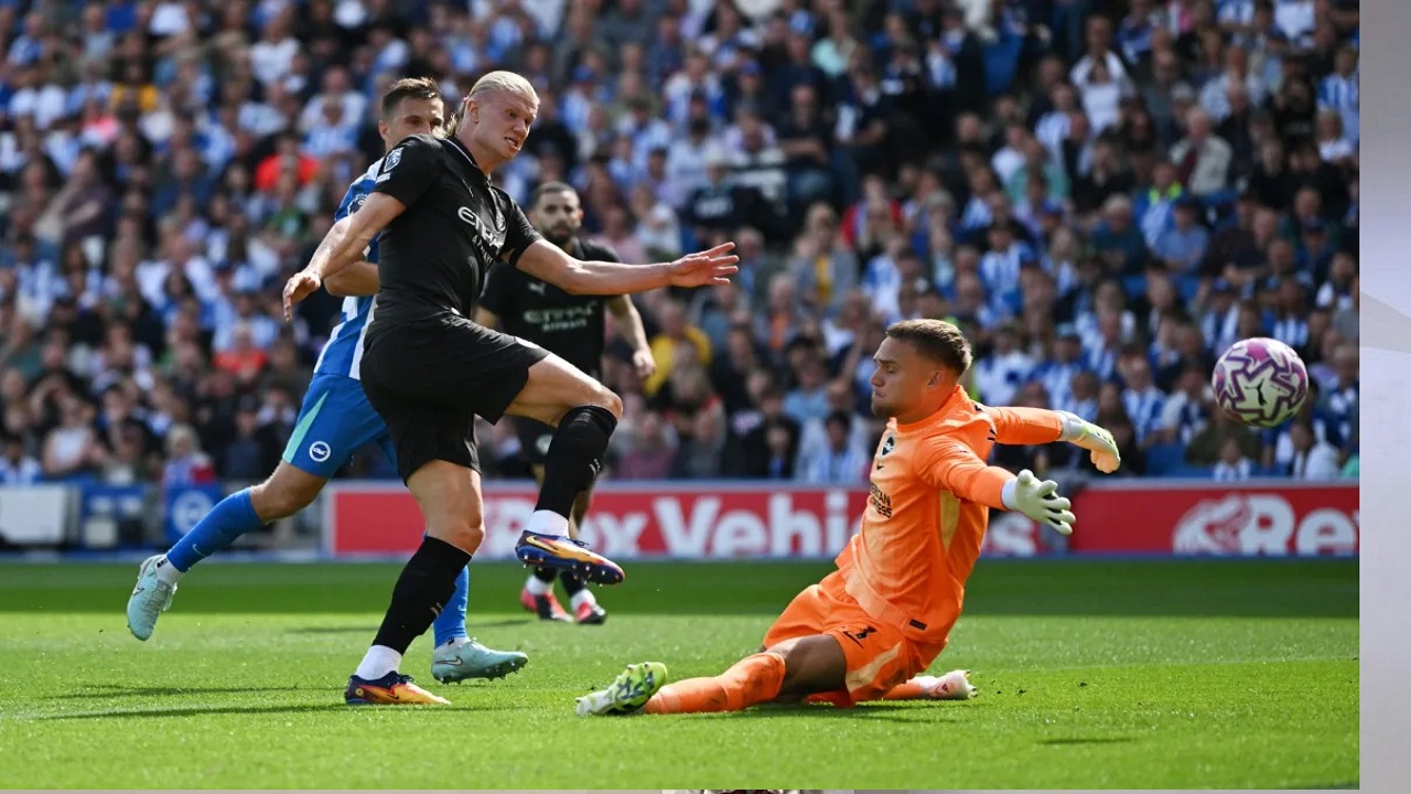 مانشستر سيتى يخسر أمام برايتون