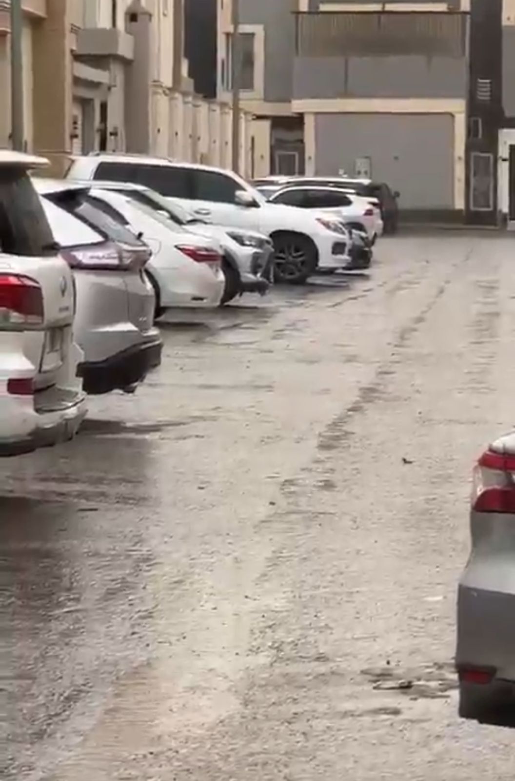 أمطار خفيفة تنعش أجواء مطار الملك خالد الدولي.. فيديو وصور