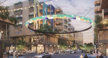 تصاميم خلابة لمشروع تطوير مركز مدينة الخبر .. صور