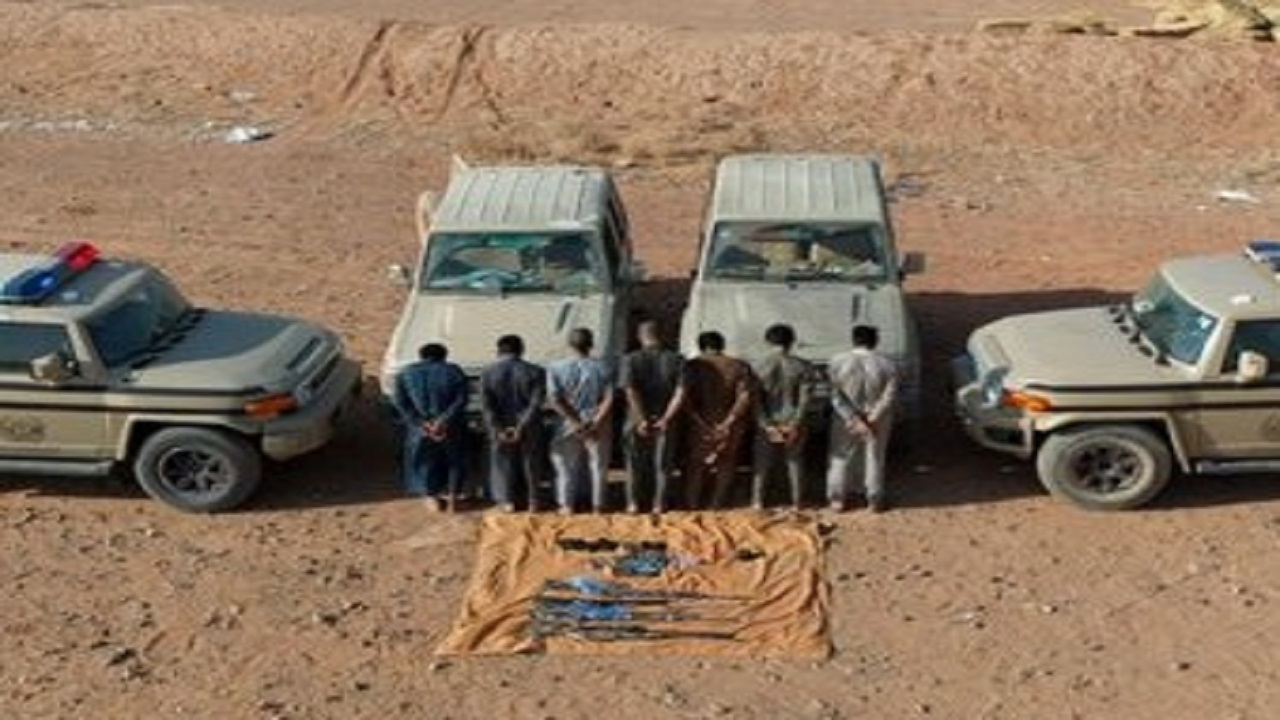 ضبط 7 مواطنين ومقيمَين مخالفين لنظام البيئة