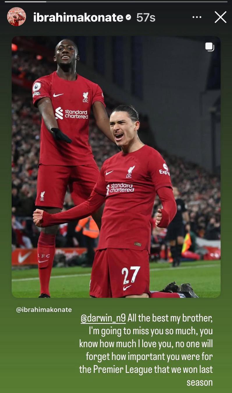 كوناتي يودع نونيز برسالة مؤثرة بعد انتقاله إلى الهلال