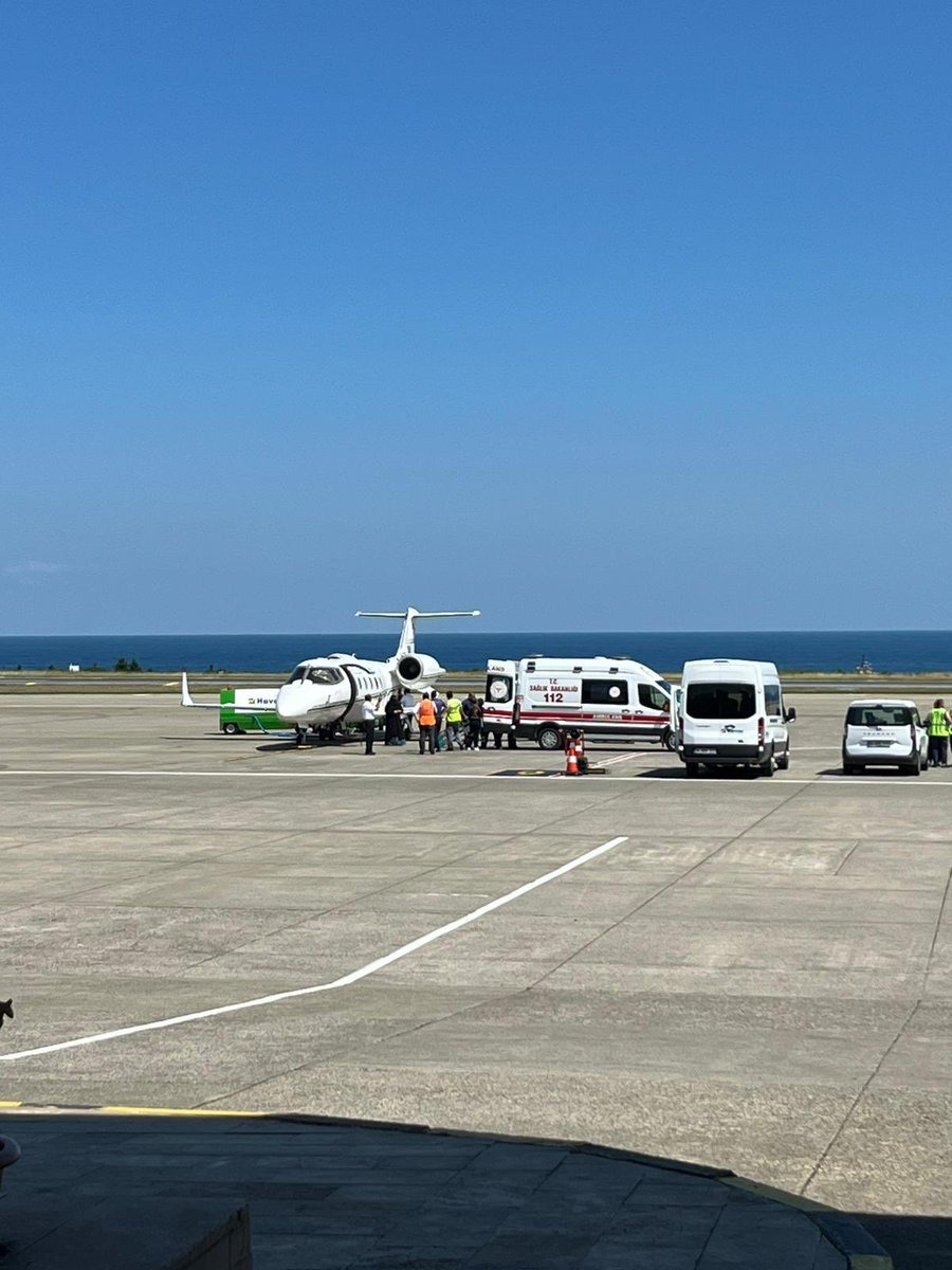 إخلاء طبي لمواطن من طرابزون لعلاجه في المملكة