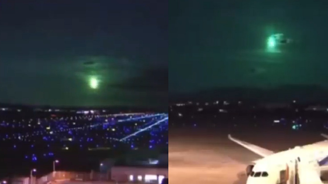 كرة نارية تخترق سماء اليابان .. فيديو