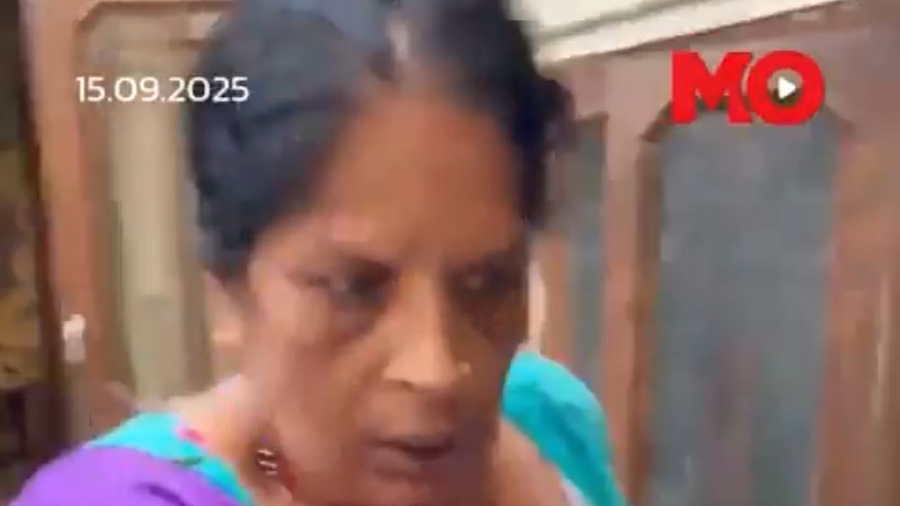 امرأة تتهم شرطيًا بالتحرش بها لتفلت من العقاب.. فيديو