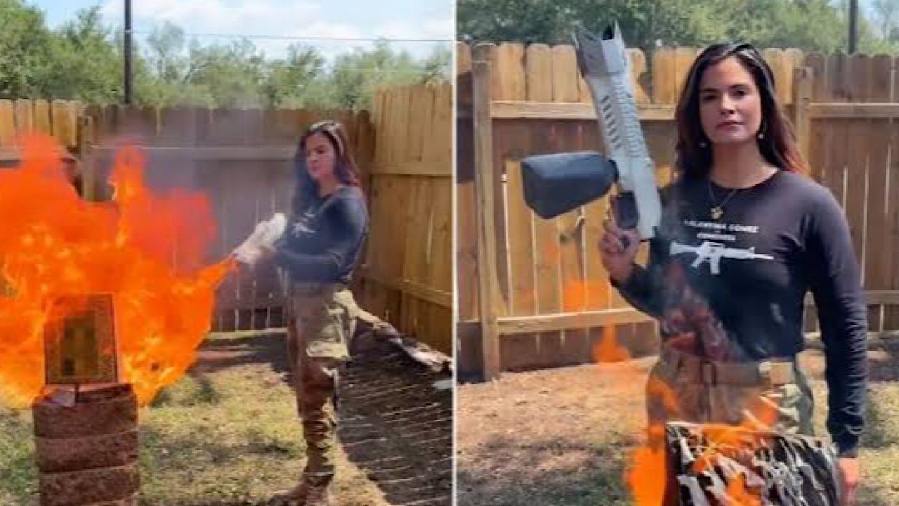 مرشحة للكونجرس الأمريكي تُشعل غضبًا واسعًا بعد حرقها للمصحف الشريف ..فيديو