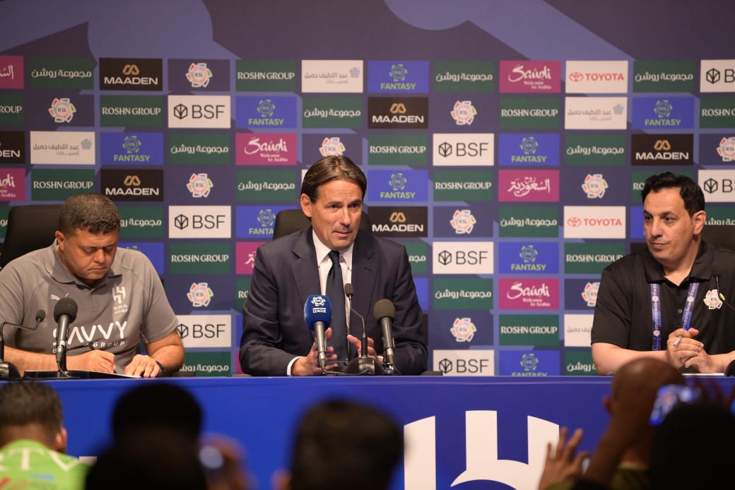 إنزاغي: استحقينا الفوز والرياض فريق منظم .. صور وفيديو