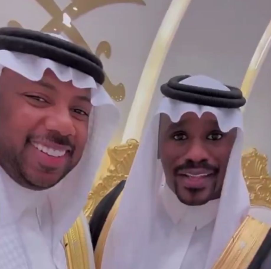 شبح بيشه لنادر النادر في زفافه: عقبال المثنى والثلاث والرباع.. فيديو