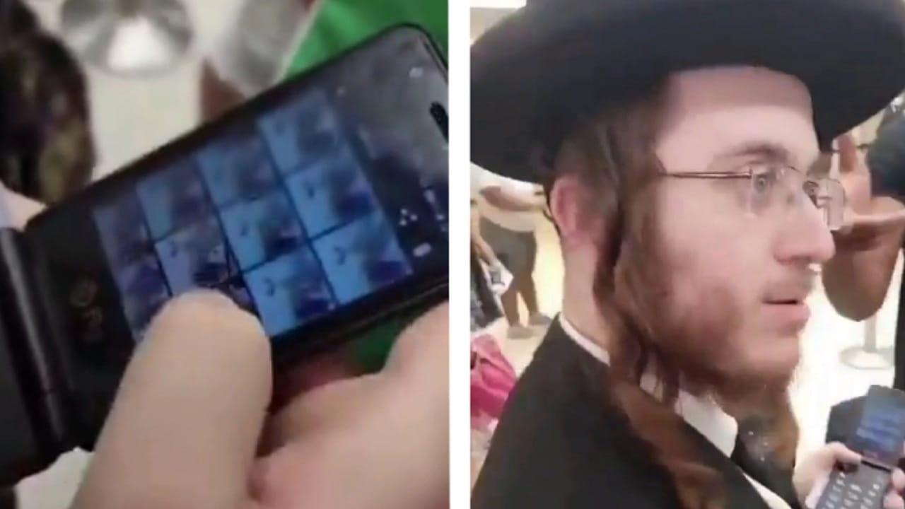 رجل يثير الغضب بتصوير فتيات قاصرات في مطار نيويورك .. فيديو