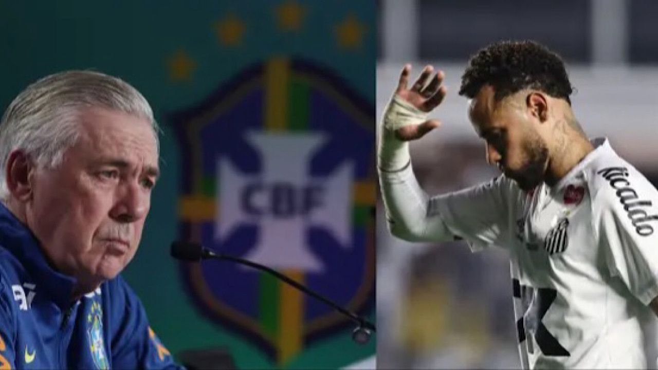 أنشيلوتي يكشف سبب استبعاد نيمار