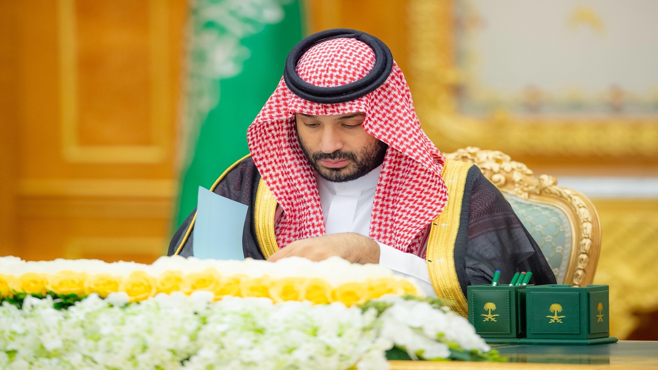 ولي العهد يرأس جلسة مجلس الوزراء في الرياض