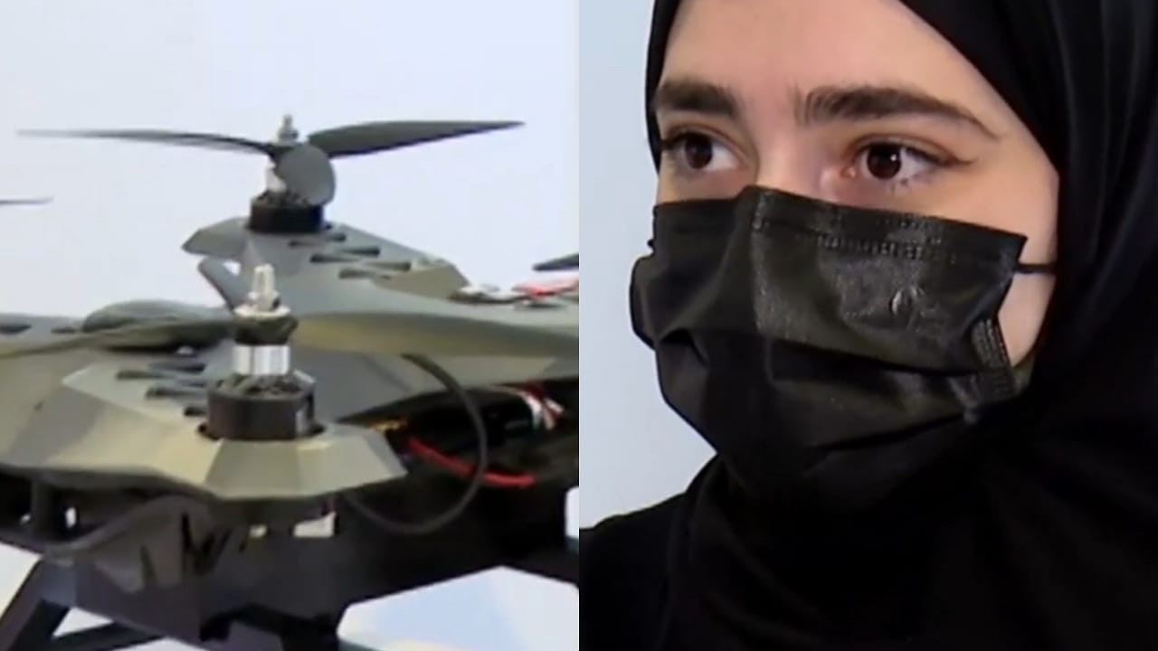 مهندسة سعودية تبتكر طائرة درونز تكشف المعادن الثمينة في باطن الأرض .. فيديو