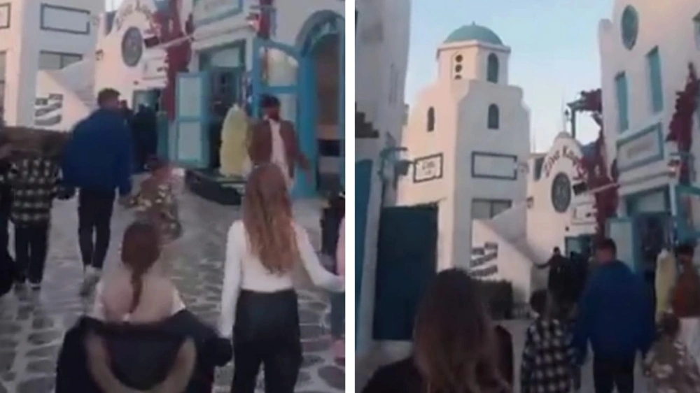 عائلة نيفيز تتجول وتستمتع بأجواء في بوليفارد وورلد .. فيديو