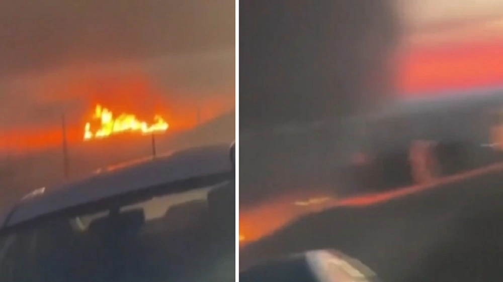 منقذ المعلمات من حادث مروري : كسرت الزجاج وقاومت الدخان وسحبتهن للخارج .. فيديو