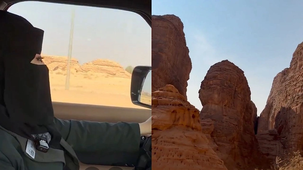 هاجر الجهني تدخل عالم الإرشاد السياحي في العلا بعد وفاة والديها.. فيديو