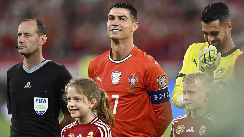 رونالدو يوجه رسالة دعم للاعب البرتغال تحت 15 عامًا.. صورة