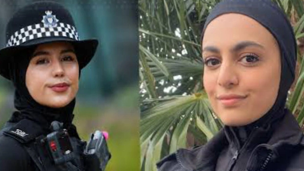 شرطة بريطانيا تعتمد حجاب الضوء الأزرق لتشجيع الشرطيات المسلمات