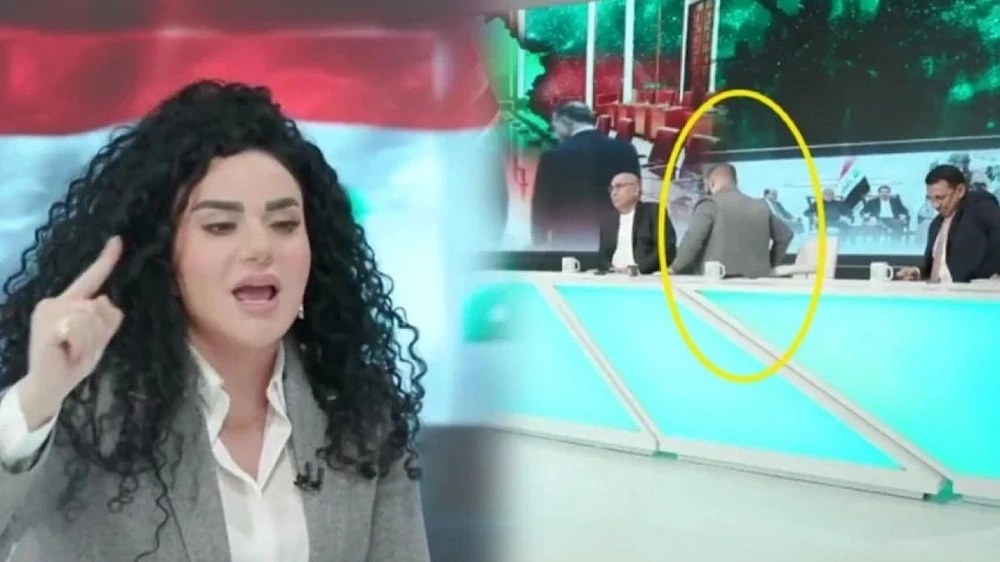 مشادة حادة على الهواء بين مذيعة وضيفها.. فيديو