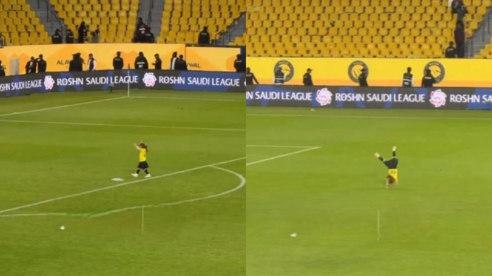 ابنة مارتينيز تتفاعل مع جماهير النصر.. فيديو