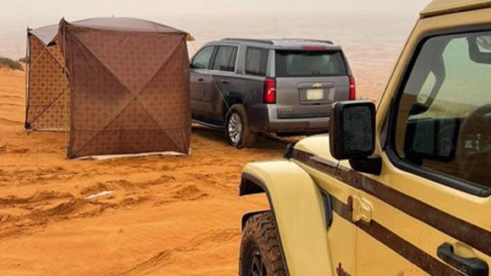 ضبط مواطنين لقيامهما بالتخييم دون ترخيص والرعي بالأماكن المحظورة