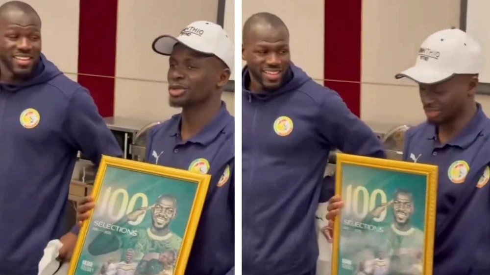 ساديو ماني يحتفل بالمباراة المئوية لكوليبالي مع السنغال .. فيديو