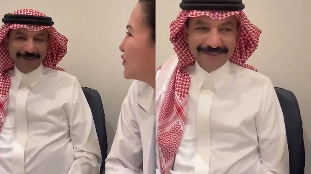 دكتورة تكشف عن زيارة عبادي الجوهر: نظره سليم والعيون شباب.. فيديو