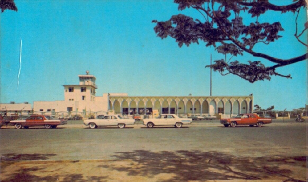 صورة لمطار الرياض القديم قبل 57 عام