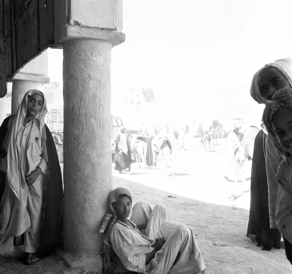 سوق القيصرية في الهفوف قبل 55 عام