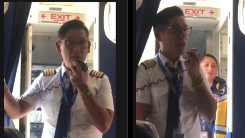 طيار يرفض الإقلاع ويلغي الرحلة بسبب تأخر راتبه.. فيديو