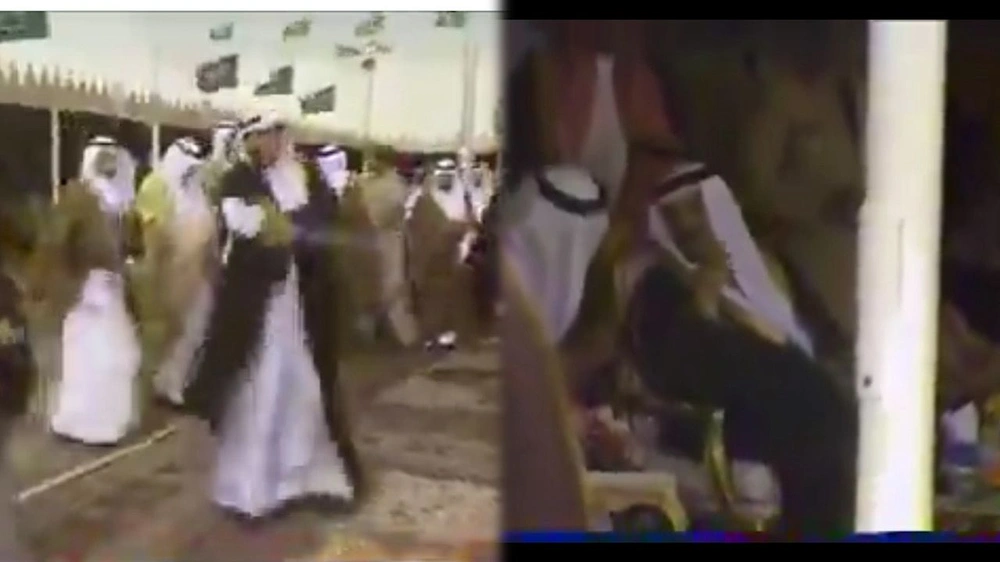 مقطع نادر من حفل استقبال الملك فهد بالقصيم قبل 38 سنة ..فيديو