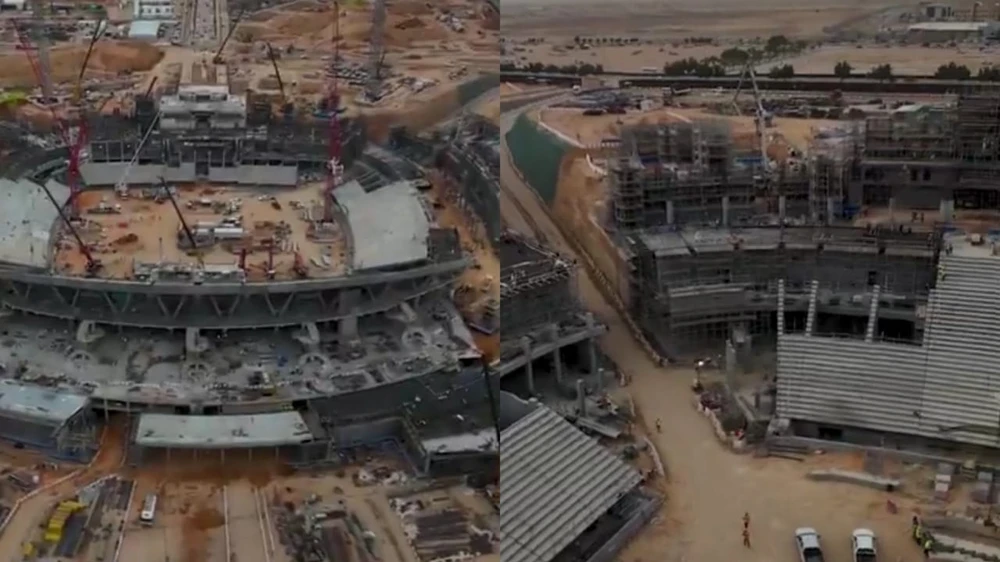 لمحة من آخر أعمال التطوير لمدينة الملك فهد الرياضية بالرياض .. فيديو