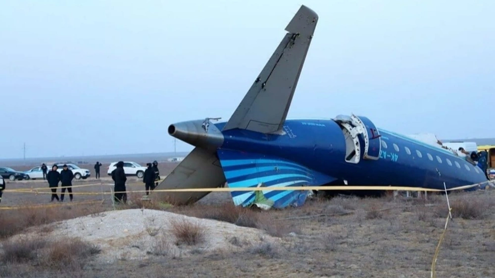 تقرير جديد لحادث الطائرة الأذرية بعد عام من الكارثة