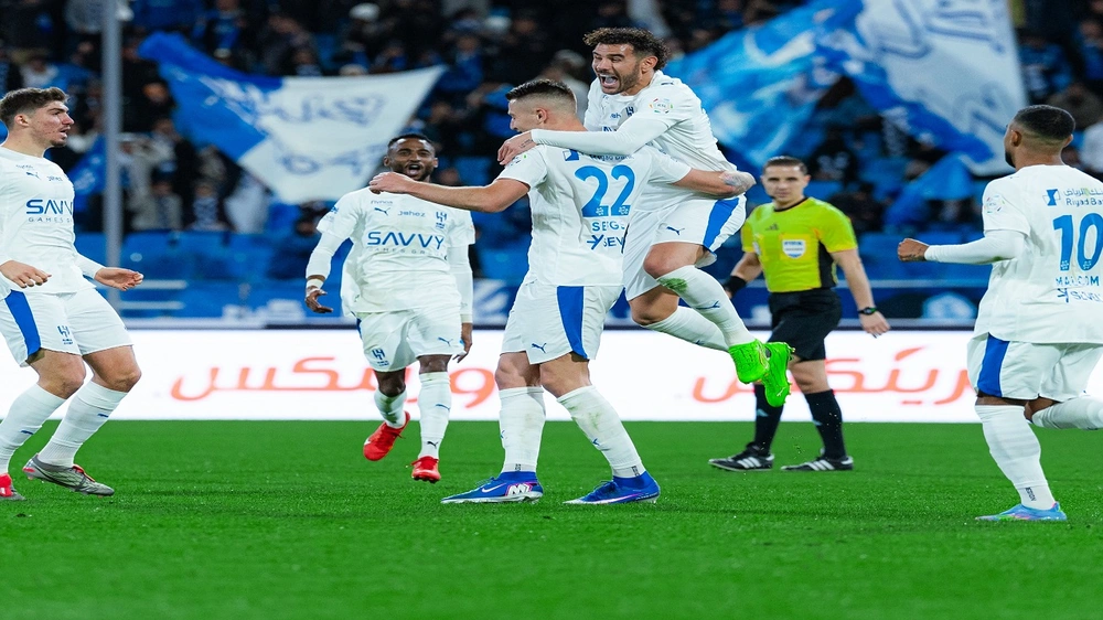 الهلال يتغلب على الخلود بثلاثية