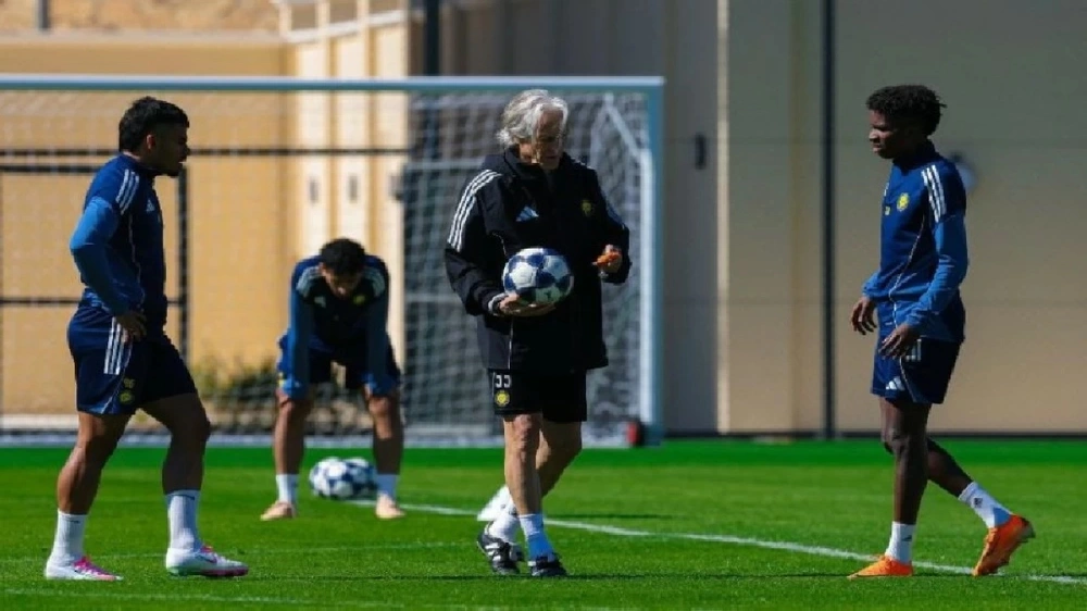 النصر يواصل تدريباته في مقره الجديد