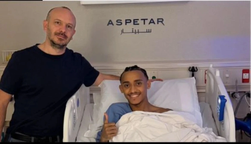 حربوش يجري عملية الرباط الصليبي