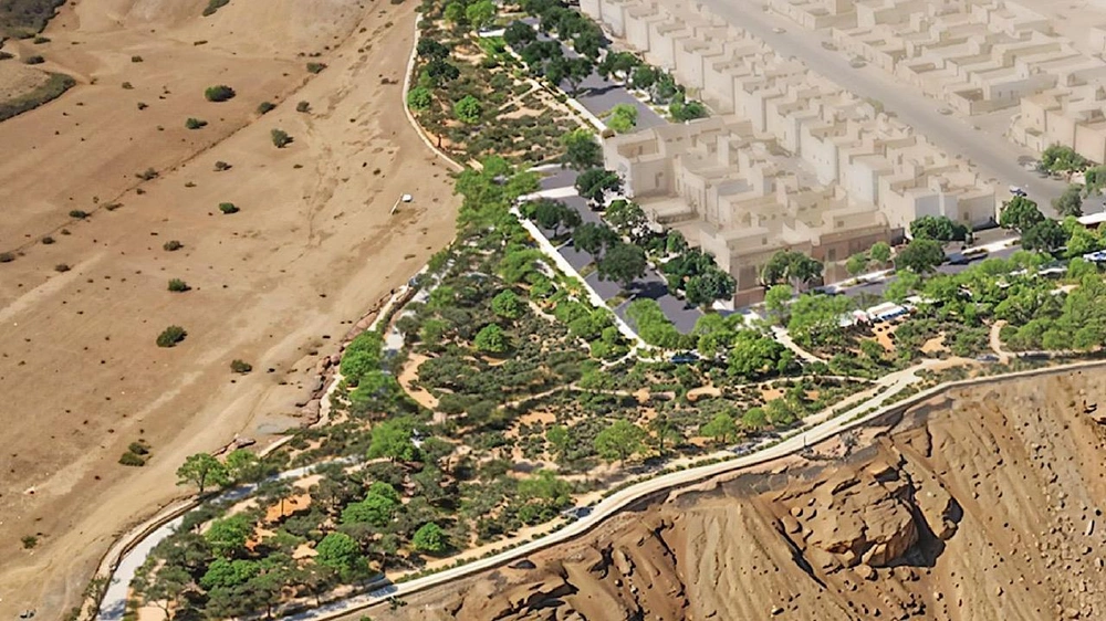الرياض الخضراء تبدأ أعمال التشجير وتطوير متنزه ظهرة نمار.. صور