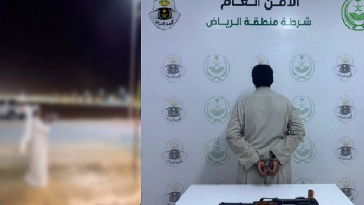 القبض على مواطن أطلق النار في مكان عام  بوادي الدواسر .. فيديو
