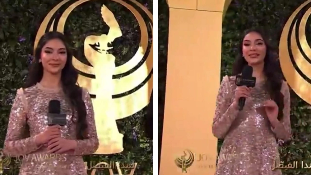 ليندا الفيصل أصغر مذيعة سعودية تخطف الأنظار في حفل جوي أووردز .. فيديو