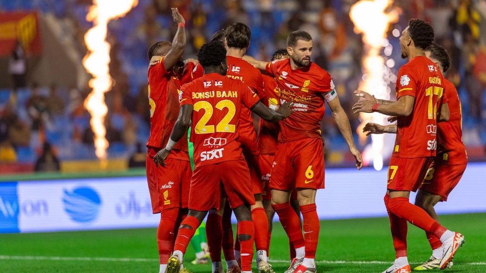 القادسية يتغلب على الرياض برباعية