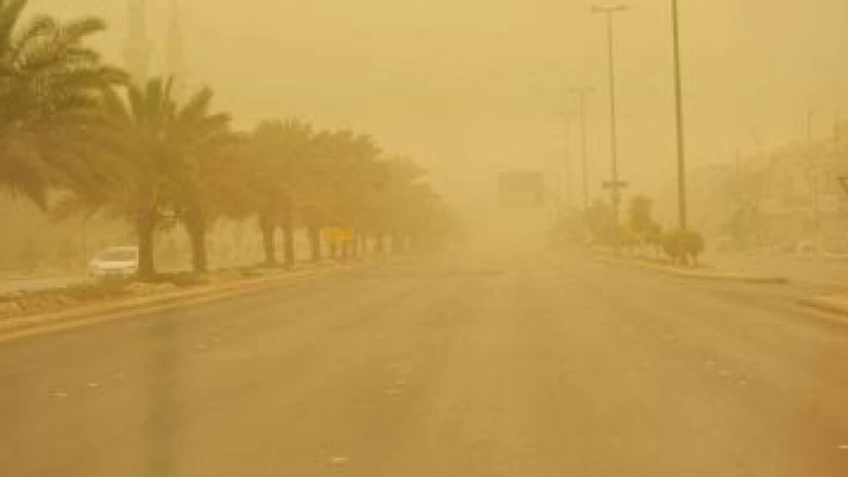 الأرصاد: رياح مثيرة للأتربة والغبار في نجران غدًا