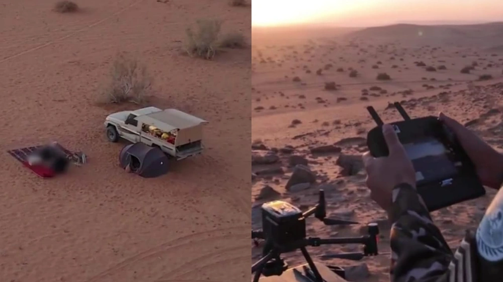 الأمن البيئي يراقب المتنزهين عبر درون ودوريات سرية.. فيديو