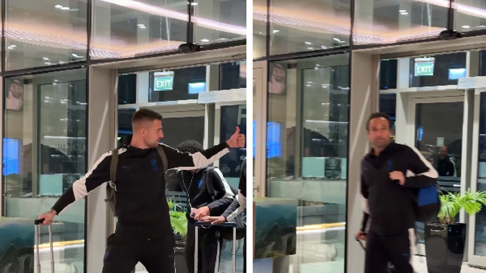 بعثة الهلال تصل لمقر إقامتها في أبها .. فيديو