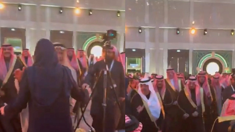 تركي الفيصل يمازح حفيدة شقيقته خلال حفل تدشين فندق سوفتيل الرياض.. فيديو